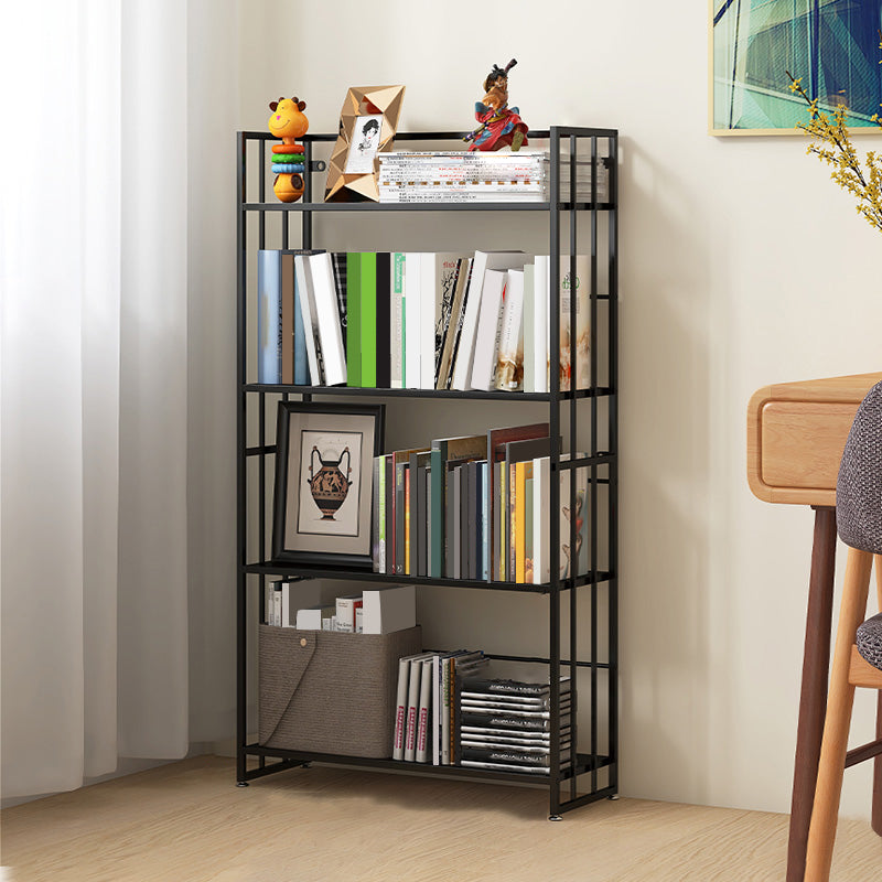 9.84"W Bookshelf Contemporary Style Open Back Bookcase for Home Office