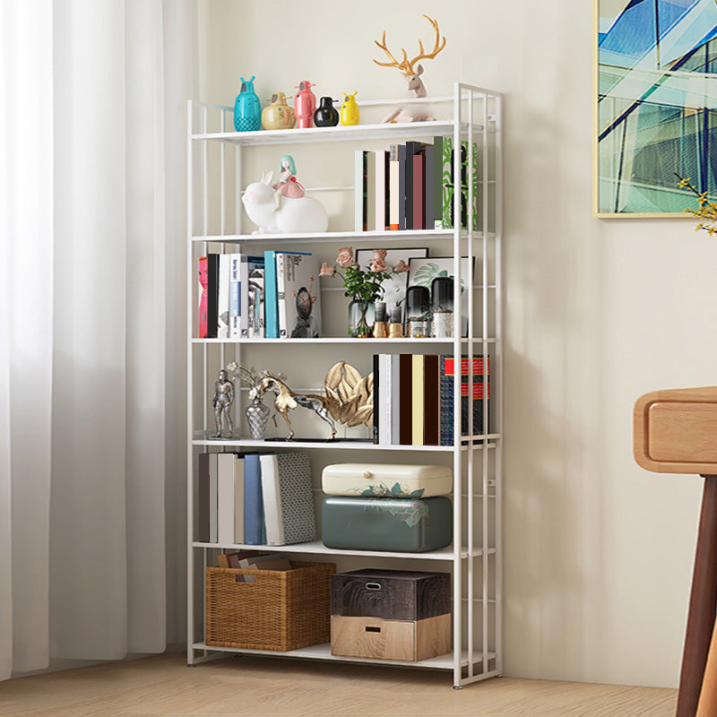 9.84"W Bookshelf Contemporary Style Open Back Bookcase for Home Office