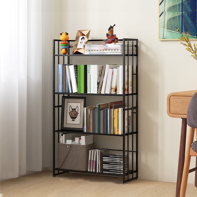 9.84"W Bookshelf Contemporary Style Open Back Bookcase for Home Office
