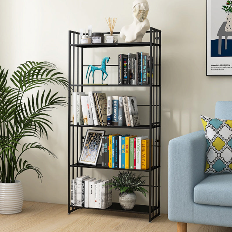 9.84"W Bookshelf Contemporary Style Open Back Bookcase for Home Office