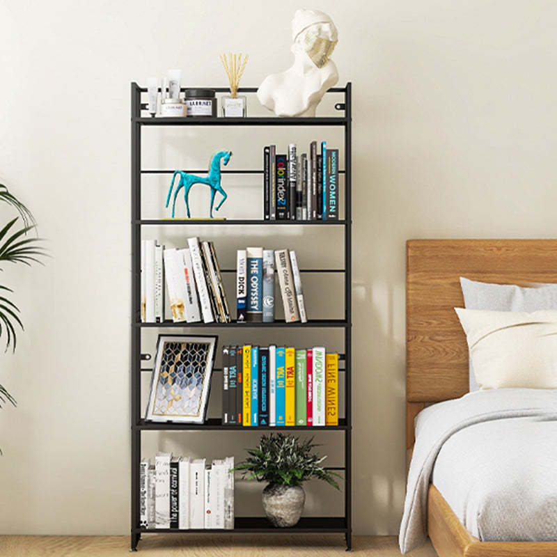 9.84"W Bookshelf Contemporary Style Open Back Bookcase for Home Office