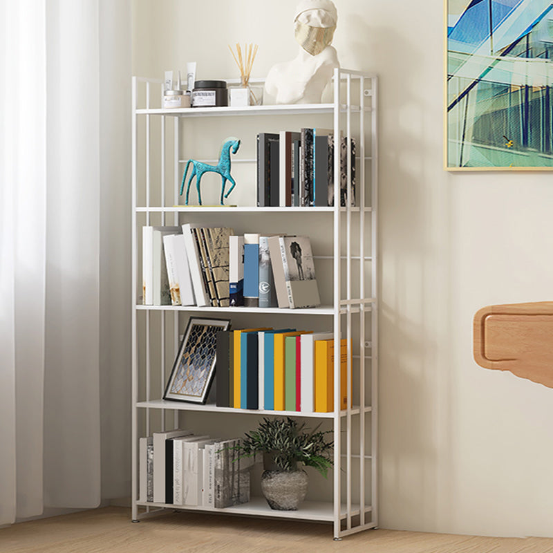 9.84"W Bookshelf Contemporary Style Open Back Bookcase for Home Office