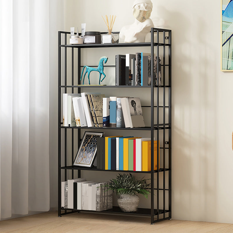9.84"W Bookshelf Contemporary Style Open Back Bookcase for Home Office
