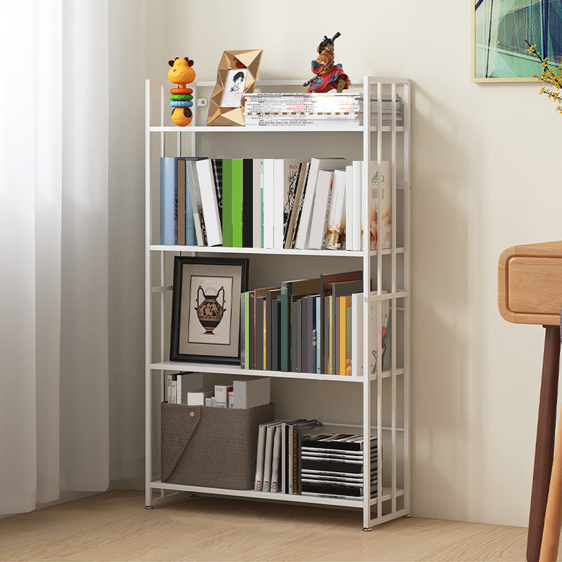 9.84"W Bookshelf Contemporary Style Open Back Bookcase for Home Office