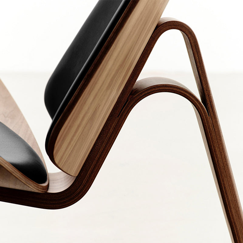 35.82" L x 32.28" W x 29.33" H Armless Side Chair Solid Wood Frame Accent Chair