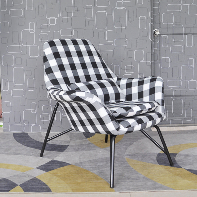 25.59" L x 31.49" W x 34.64" H Faux Leather Armchair for Living Room