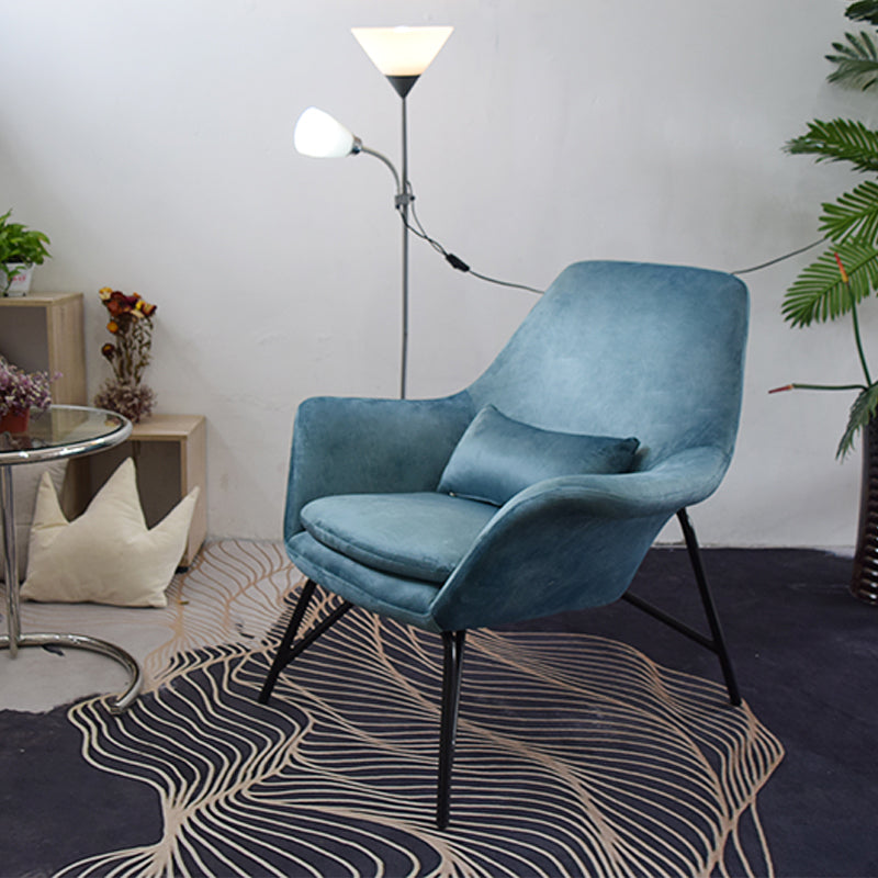 25.59" L x 31.49" W x 34.64" H Faux Leather Armchair for Living Room