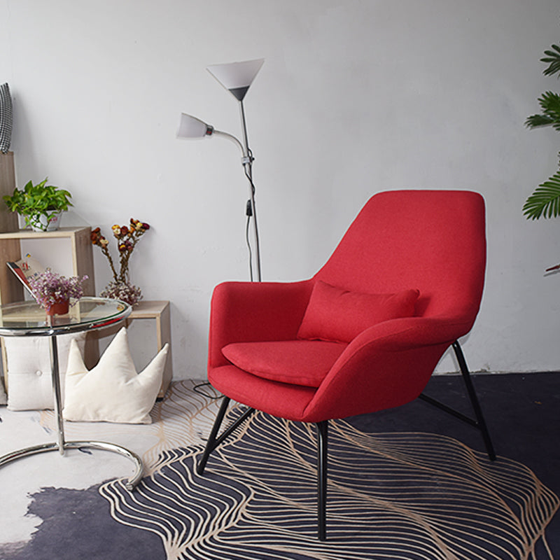 25.59" L x 31.49" W x 34.64" H Faux Leather Armchair for Living Room