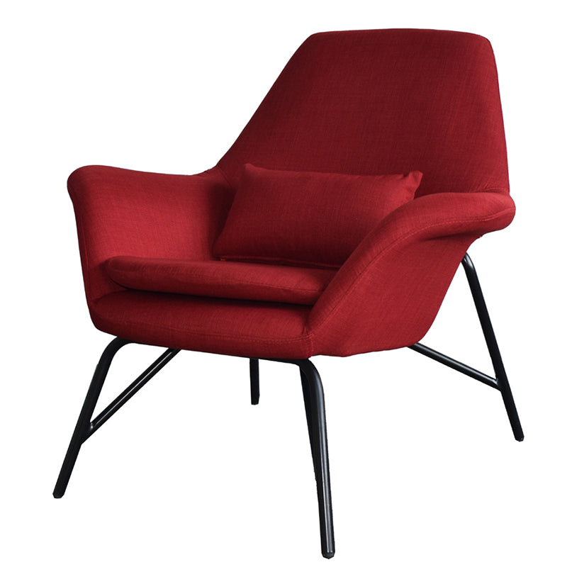 25.59" L x 31.49" W x 34.64" H Faux Leather Armchair for Living Room