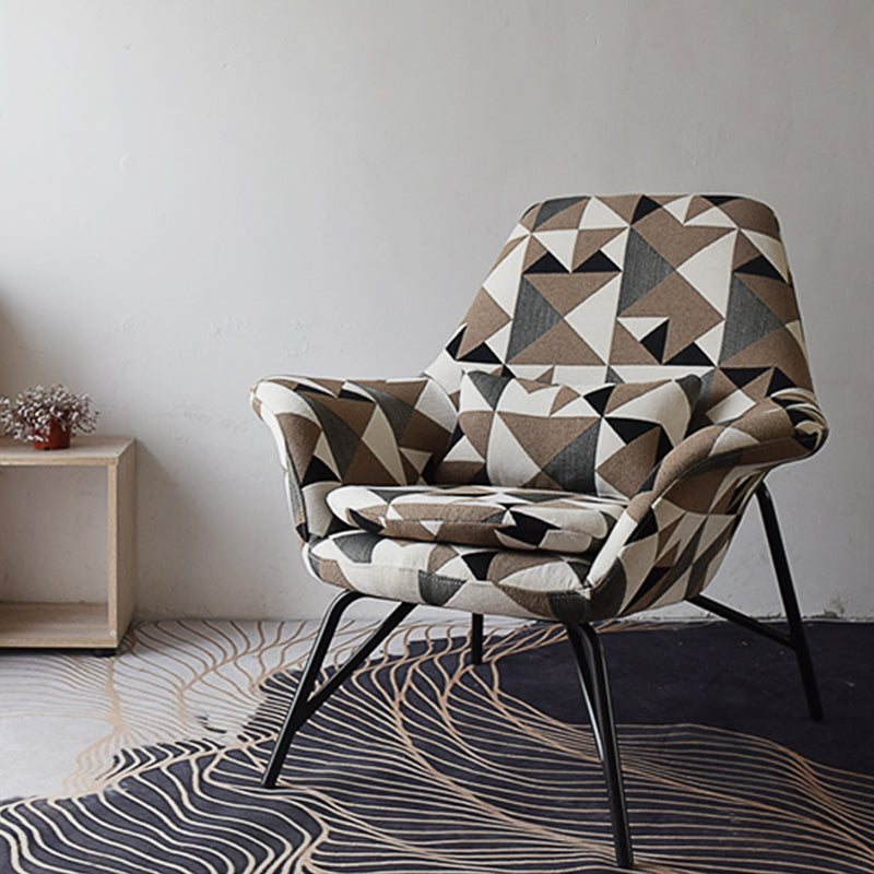 25.59" L x 31.49" W x 34.64" H Faux Leather Armchair for Living Room