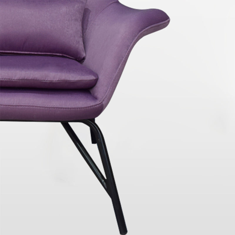 25.59" L x 31.49" W x 34.64" H Faux Leather Armchair for Living Room