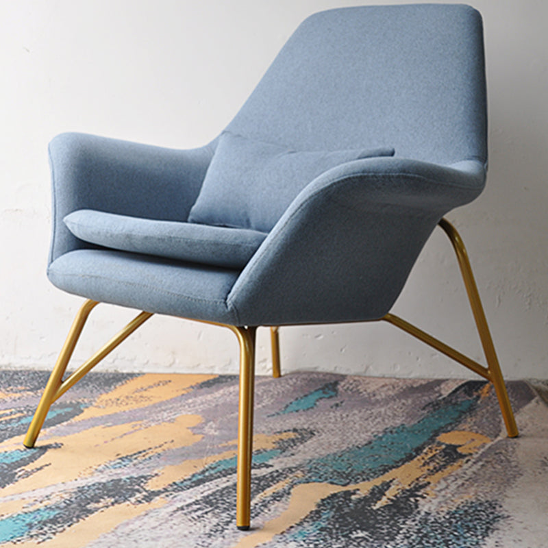 25.59" L x 31.49" W x 34.64" H Faux Leather Armchair for Living Room