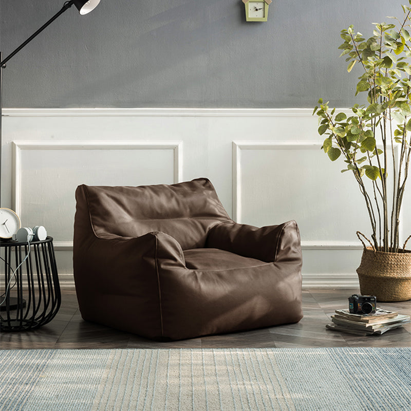 Pillow Top Arms Accent Armchair with Sewn Pillow Back for Living Room, Bedroom