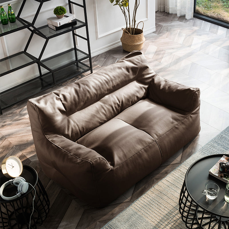 Pillow Top Arms Accent Armchair with Sewn Pillow Back for Living Room, Bedroom