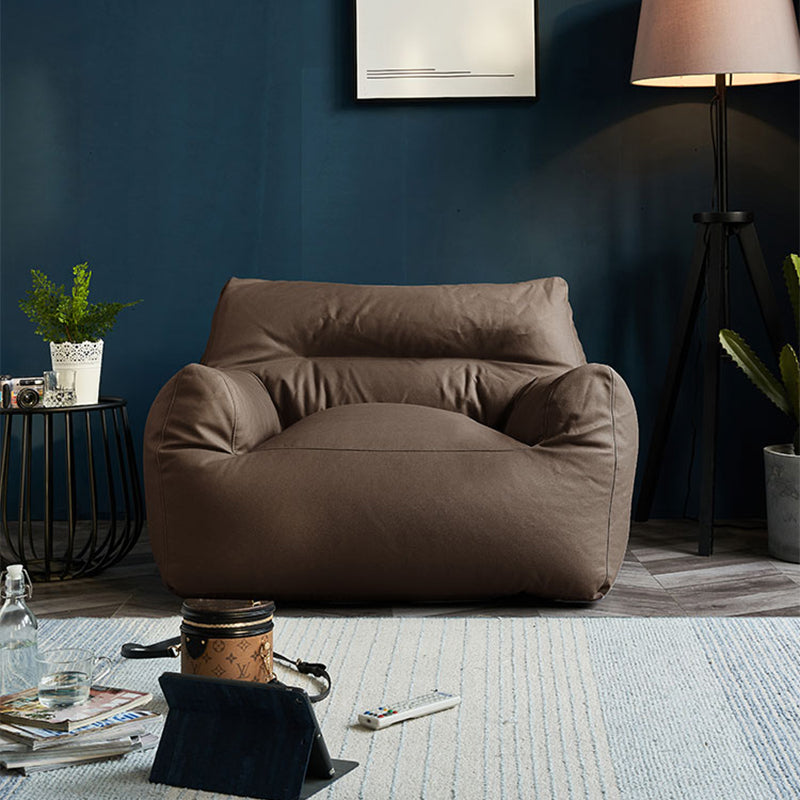 Pillow Top Arms Accent Armchair with Sewn Pillow Back for Living Room, Bedroom