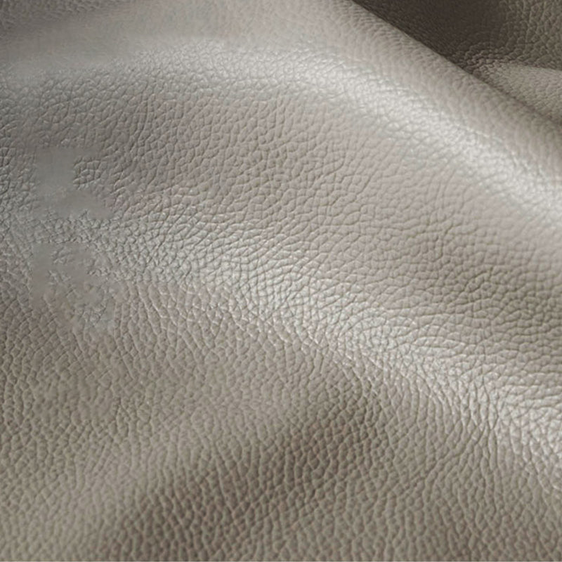 Faux Leather Slipper Chair Armless Chair with Pillow for Living Room