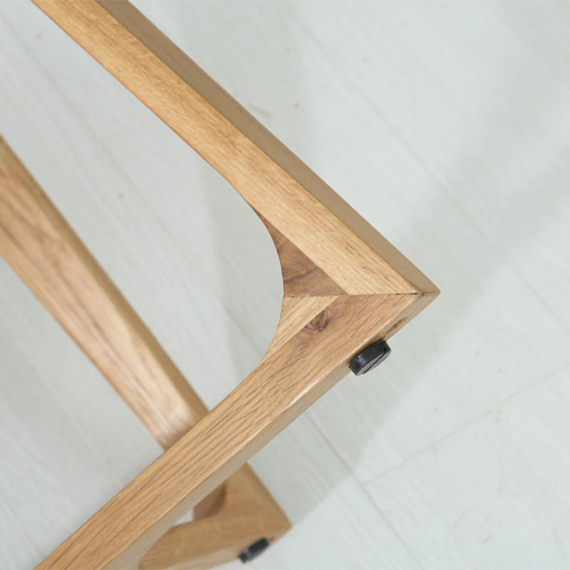 Living Room Solid Wood Abstract End Table Modern Round Top Sofa Side End Table