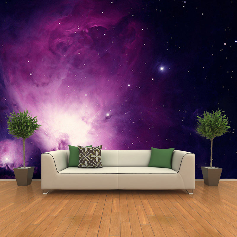 Photography Wall Mural Wallpaper Nebula Sitting Room Wall Mural