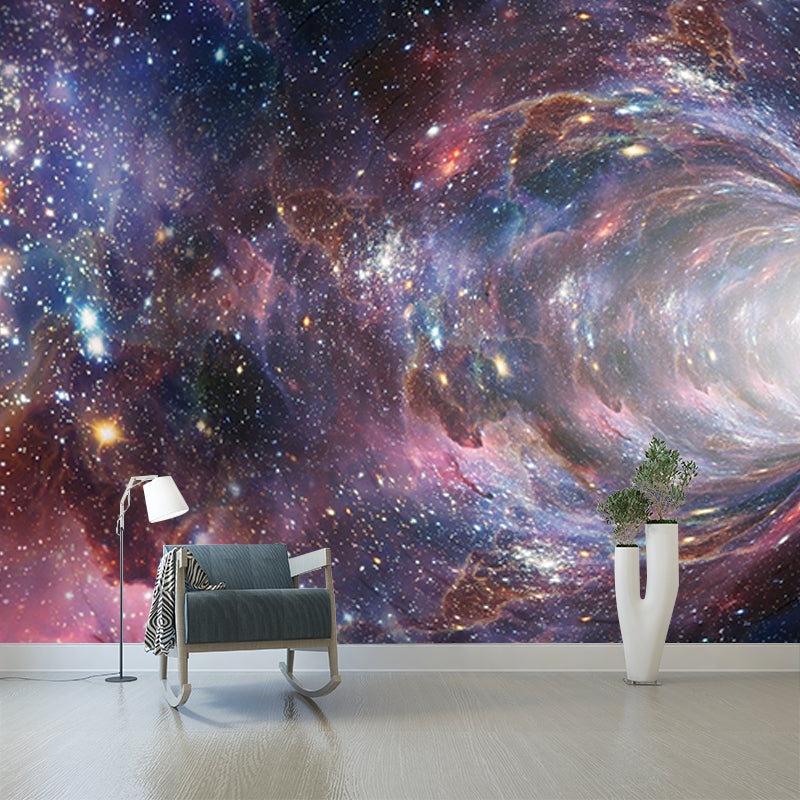 Modern Style Wall Mural Wallpaper Universe Living Room Wall Mural