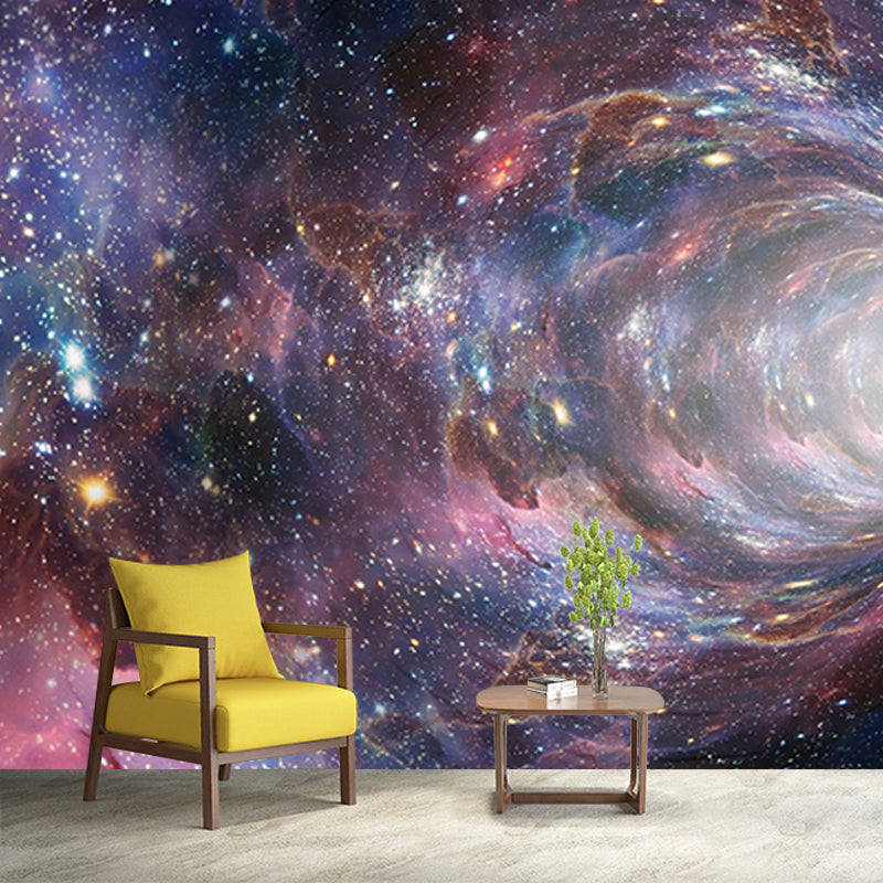 Modern Style Wall Mural Wallpaper Universe Living Room Wall Mural