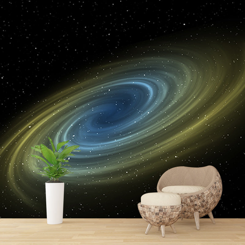 Mildew Resistant Environment Friendly Universe Wallpaper Indoor Wall Mural