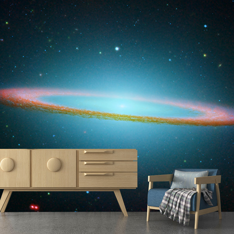 Mildew Resistant Environment Friendly Universe Wallpaper Indoor Wall Mural