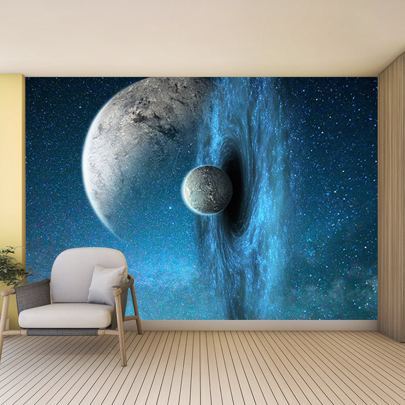 Nebula Mural Modern Photography Wallpaper Sitting Room Wall Mural