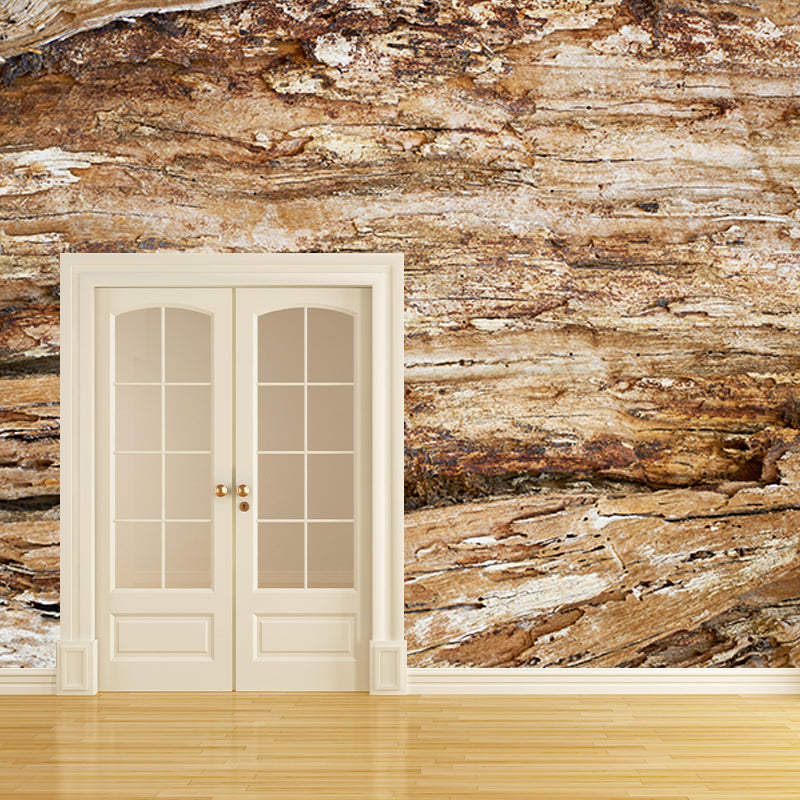 Wood Grain Photography Mural Wallpaper Environment Friendly Living Room Wall Mural