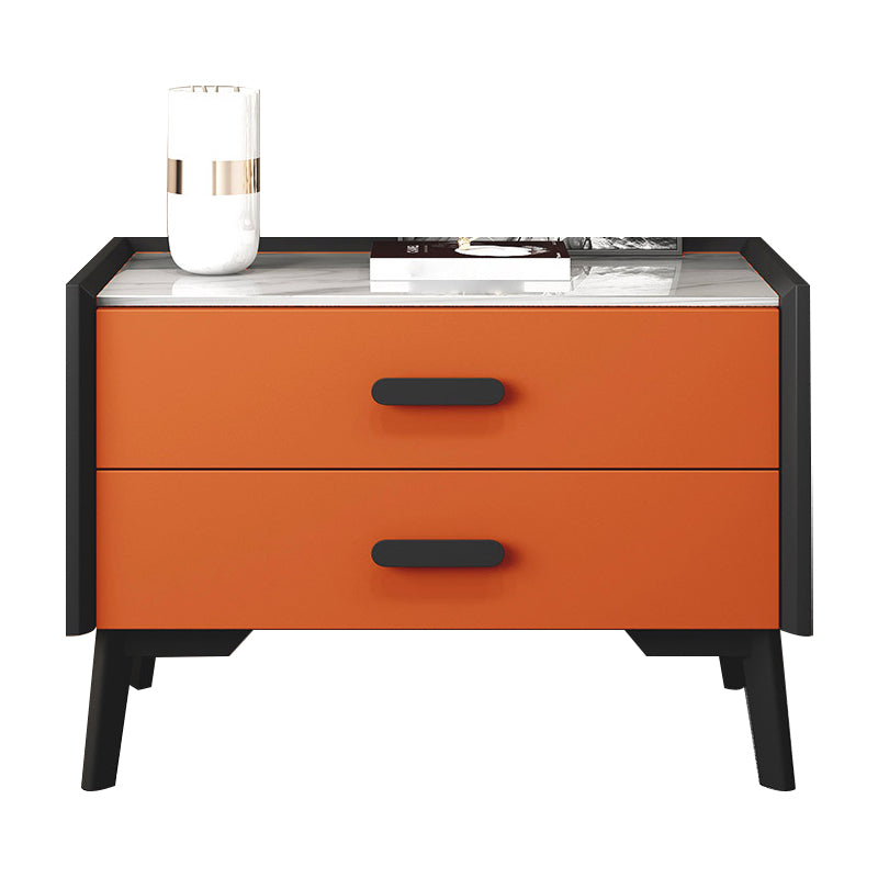 24" Wide Engineered Wood Sideboard Modern Stone Countertop Dining Buffet with Drawer