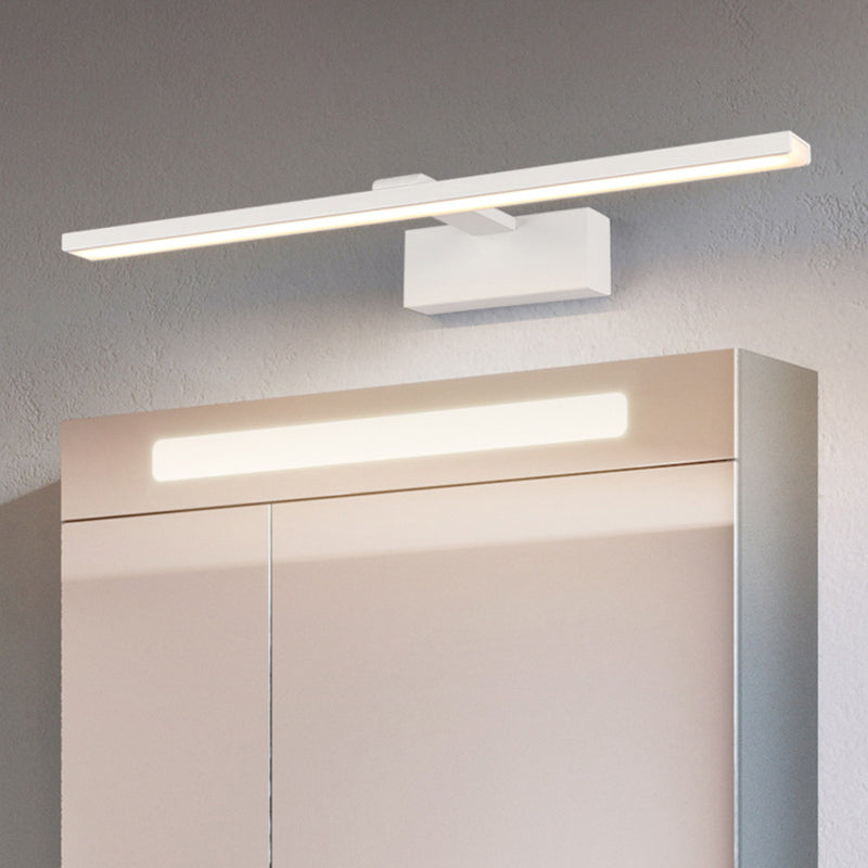 Stick Shaped Vanity Mirror Light Simplicity Acrylic LED Wall Lighting for Bathroom