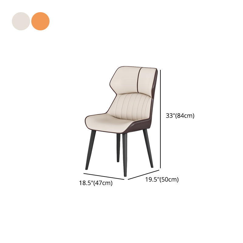 Modern 1/2/5/7 Pieces Dining Set Sintered Stone Dining Table with Leather Chairs