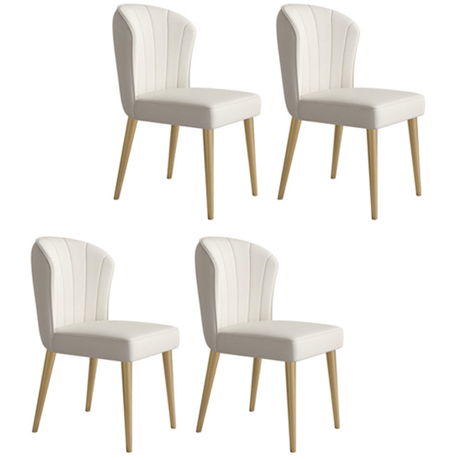 Luxury 1/4/5/6/7 Pieces Dining Set Sintered Stone Dining Table with Leather Chairs