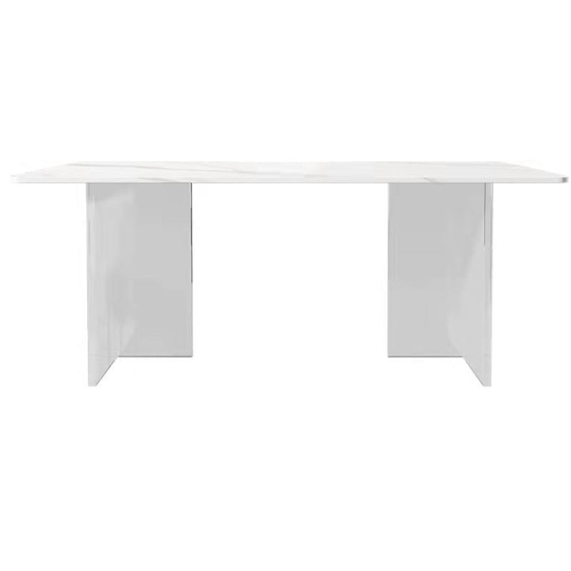 Modern 1/2/5/7 Pieces Dining Set Rectangle Stone Dining Table for Dining Room