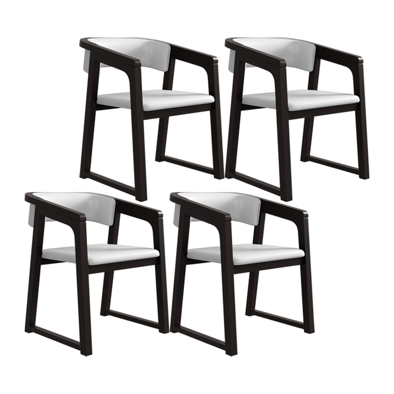 Modern Style Dining Chairs Solid Wood Side Chairs for Dining Room