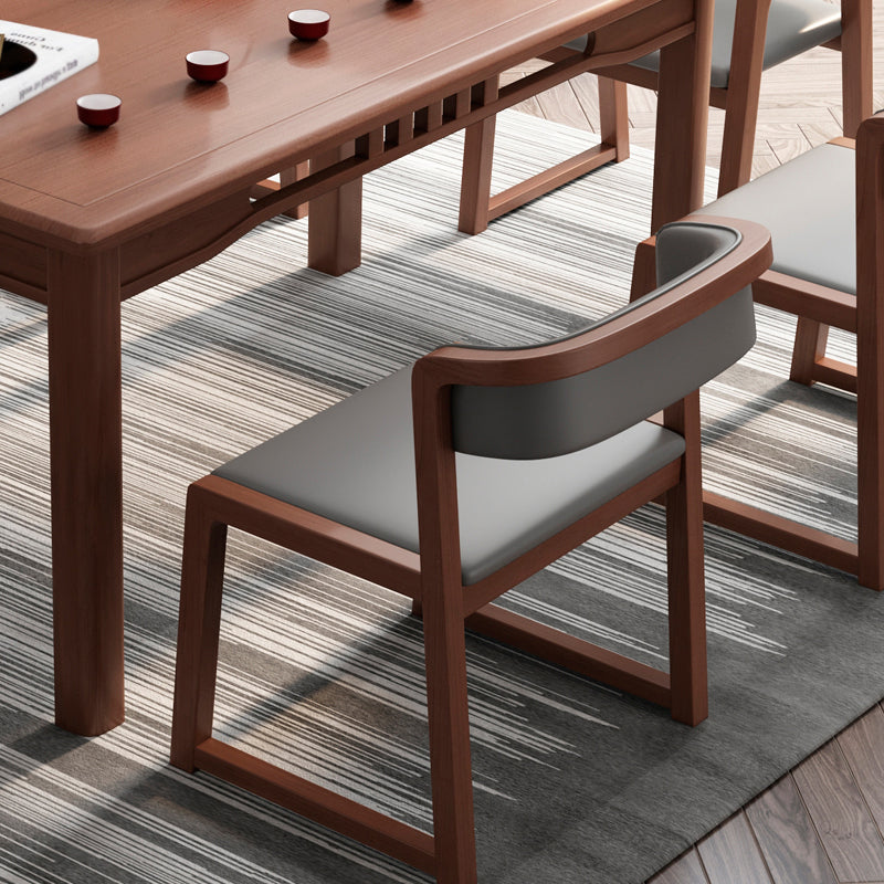 Modern Style Dining Chairs Solid Wood Side Chairs for Dining Room