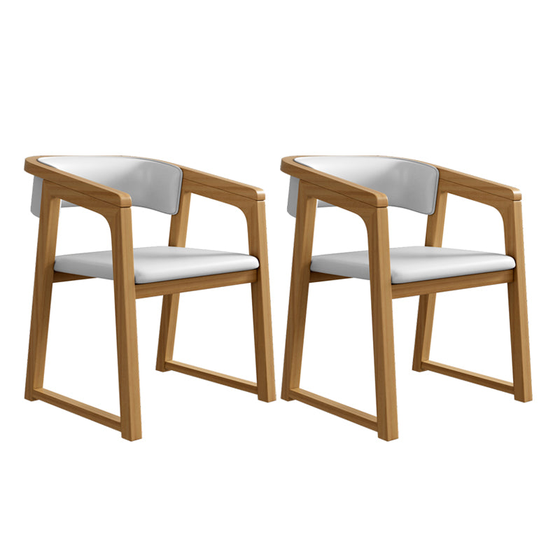 Modern Style Dining Chairs Solid Wood Side Chairs for Dining Room