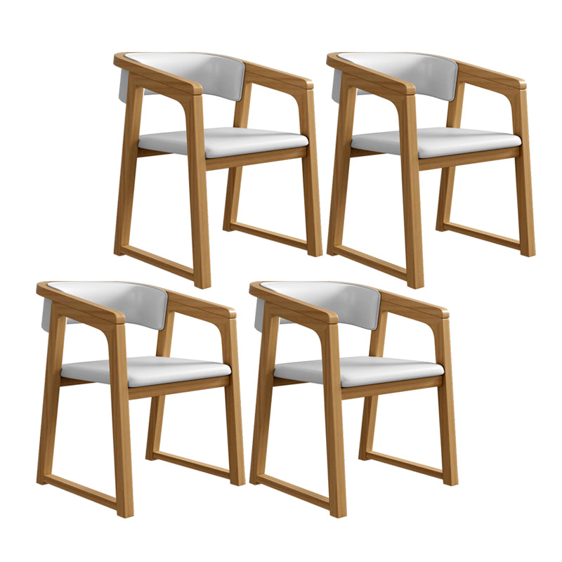 Modern Style Dining Chairs Solid Wood Side Chairs for Dining Room