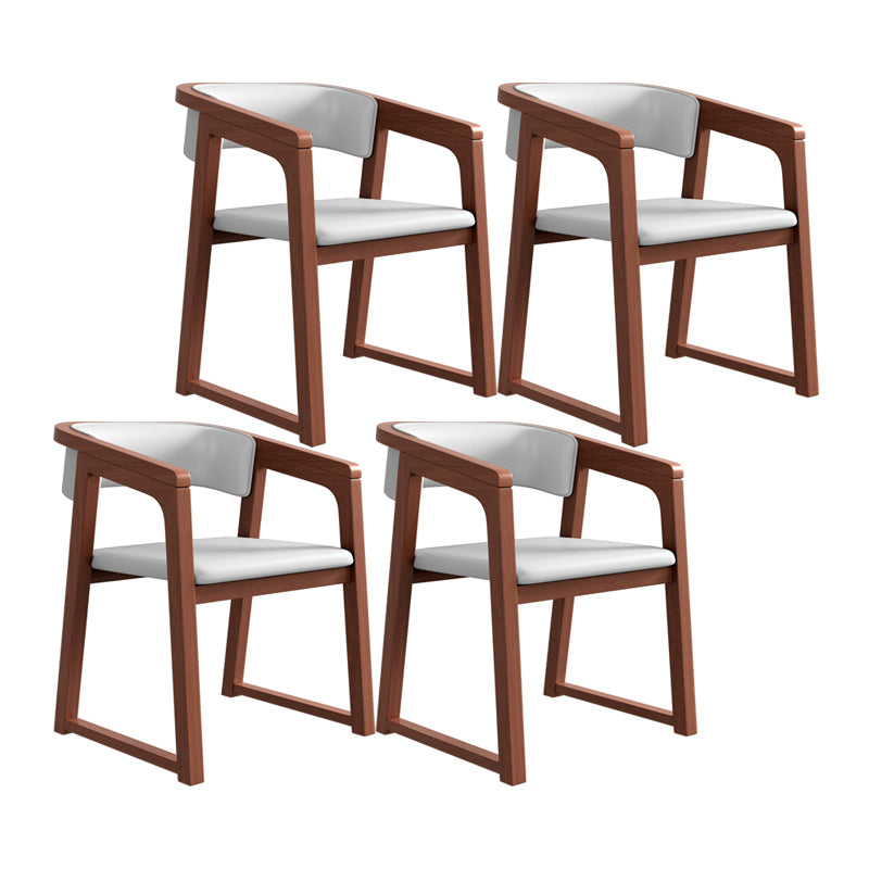 Modern Style Dining Chairs Solid Wood Side Chairs for Dining Room