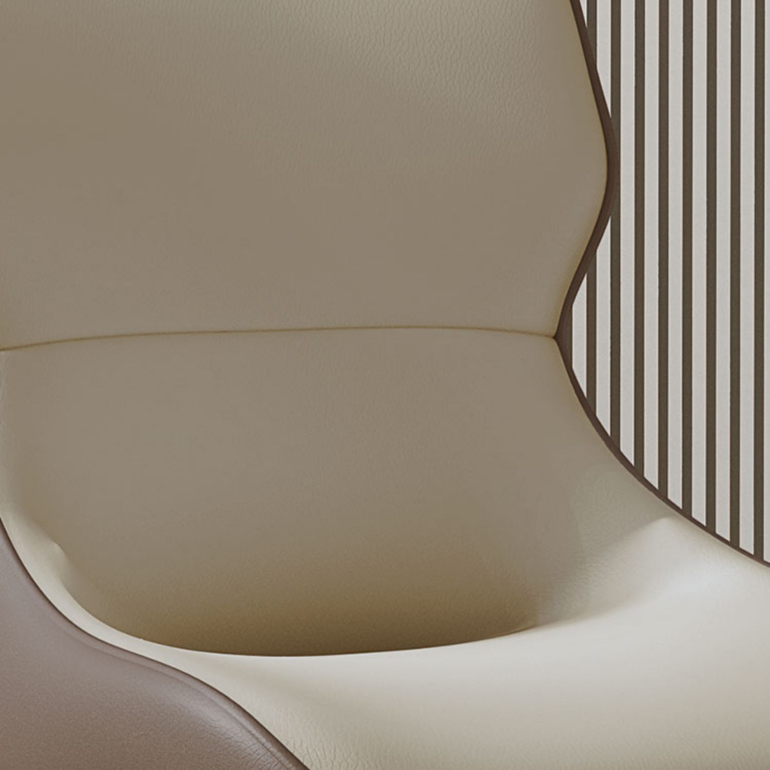 Modern Parsons Side Chair Leather Indoor Dining Chair (Set of 2)