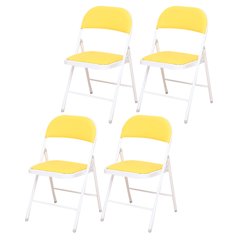 Modern Style Side Chair Open Back Folding Indoor Dining Chair