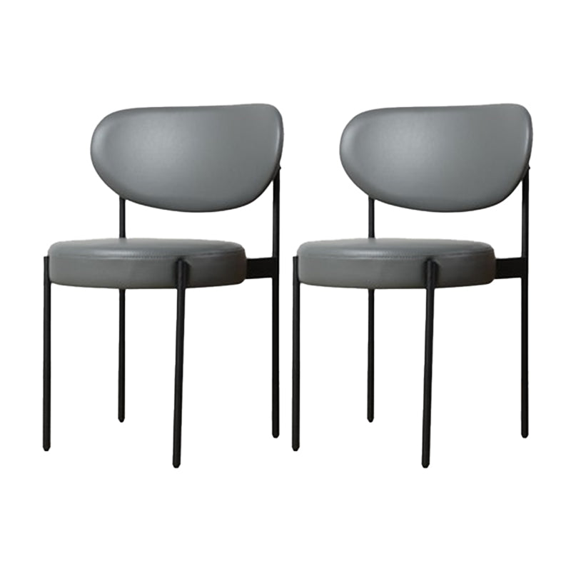 Modern Style Side Chair Open Back Dining Chair for Dining Room