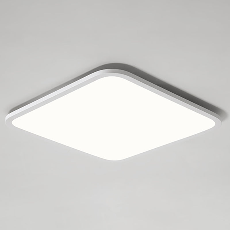 Modern Style Square Shade Ceiling Lamp Metal 1 Headed Ceiling Lighting for Restaurant