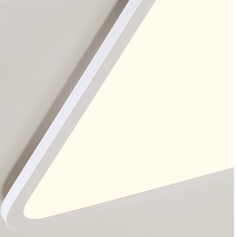 Modern Style Square Shade Ceiling Lamp Metal 1 Headed Ceiling Lighting for Restaurant