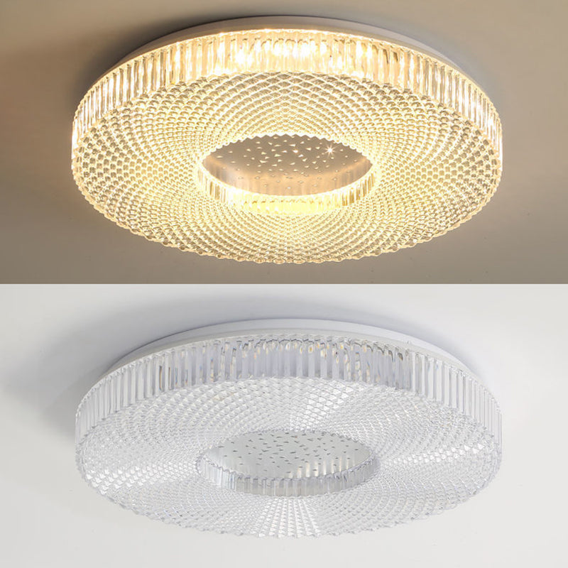 Modern Style Geometry Shade Ceiling Lamp Metal 1 Headed Ceiling Lighting for Restaurant