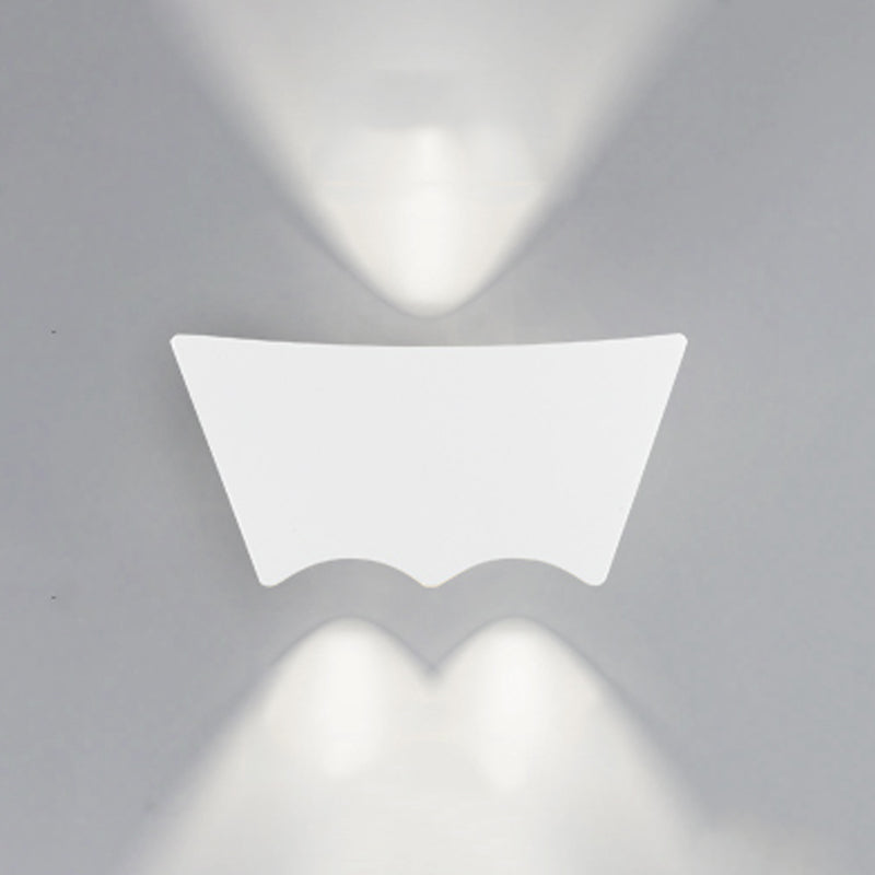 Contemporary Style Geometric Wall Mounted Lamps Metal Multi Lights Wall Washer Sconce