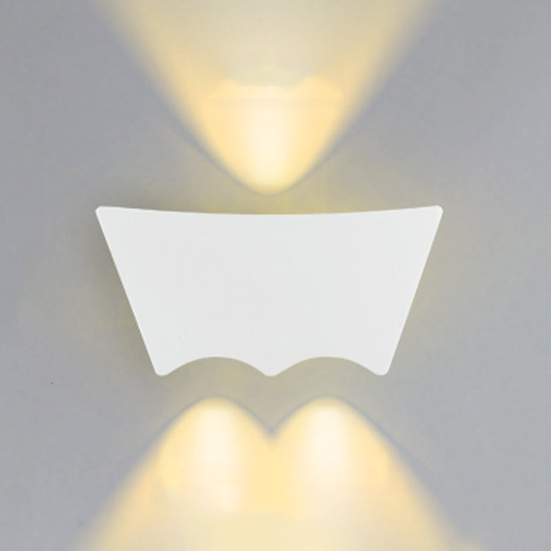 Contemporary Style Geometric Wall Mounted Lamps Metal Multi Lights Wall Washer Sconce