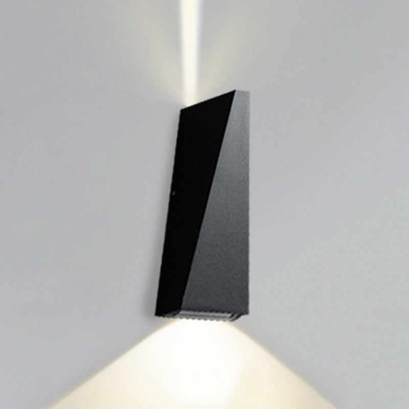 Contemporary Style Geometric Wall Mounted Lamps Metal Multi Lights Wall Washer Sconce