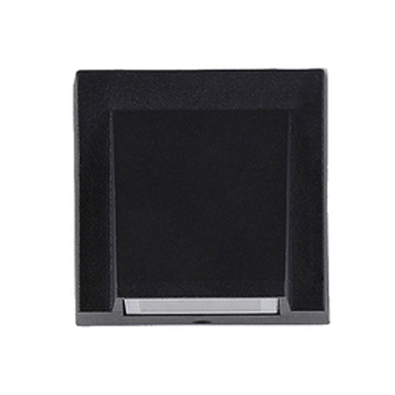 Modern Style Wall Mount Light Black LED Wall Sconce Light with Aluminum for Patio