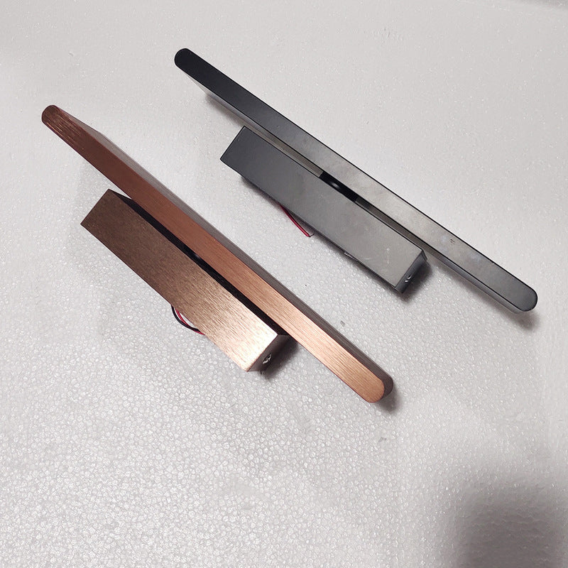 Nordic Style Aluminum Wall Light Rotatable Rectangle LED Wall Lamp for Living Room