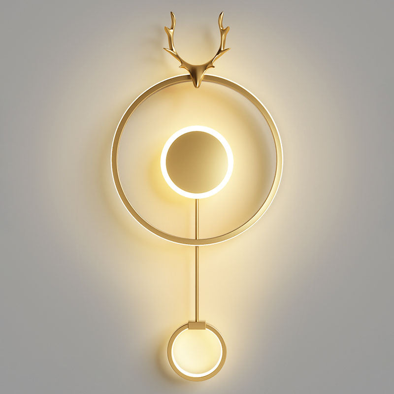 Modern Style Wall Mount Light LED Wall Sconce Light with Silica Gel Shade for Bedroom